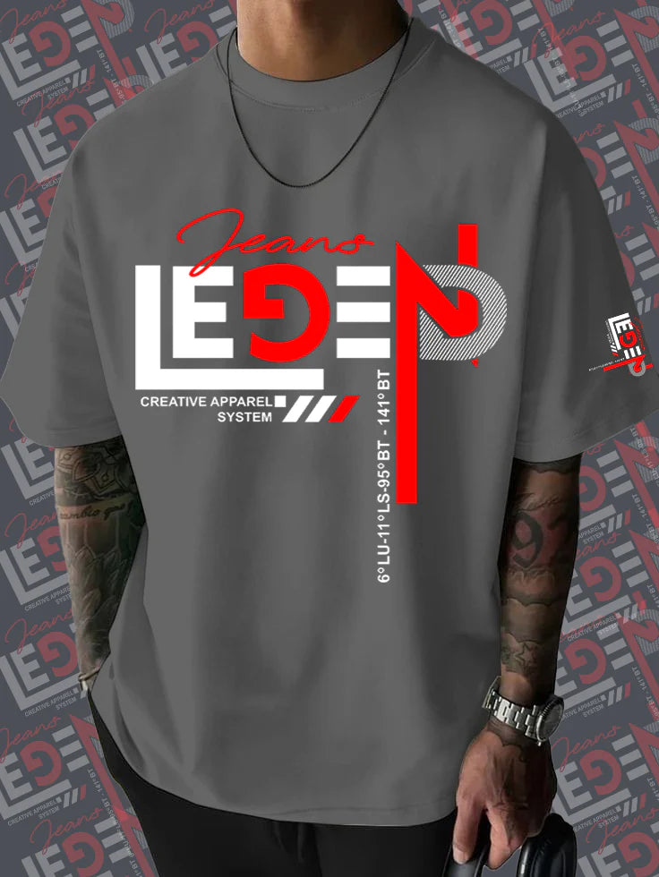 DROP SHOUILDER LEGEND PRINTED FOR MENS AND BOYS CASUAL WEAR